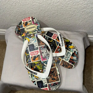 Havaianas Star Wars Rubber Flip Flop Size 11/12  EUR 45/46